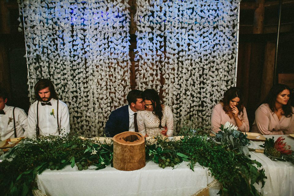 A woodland wedding in Australia. Images by Through The Woods We Ran.