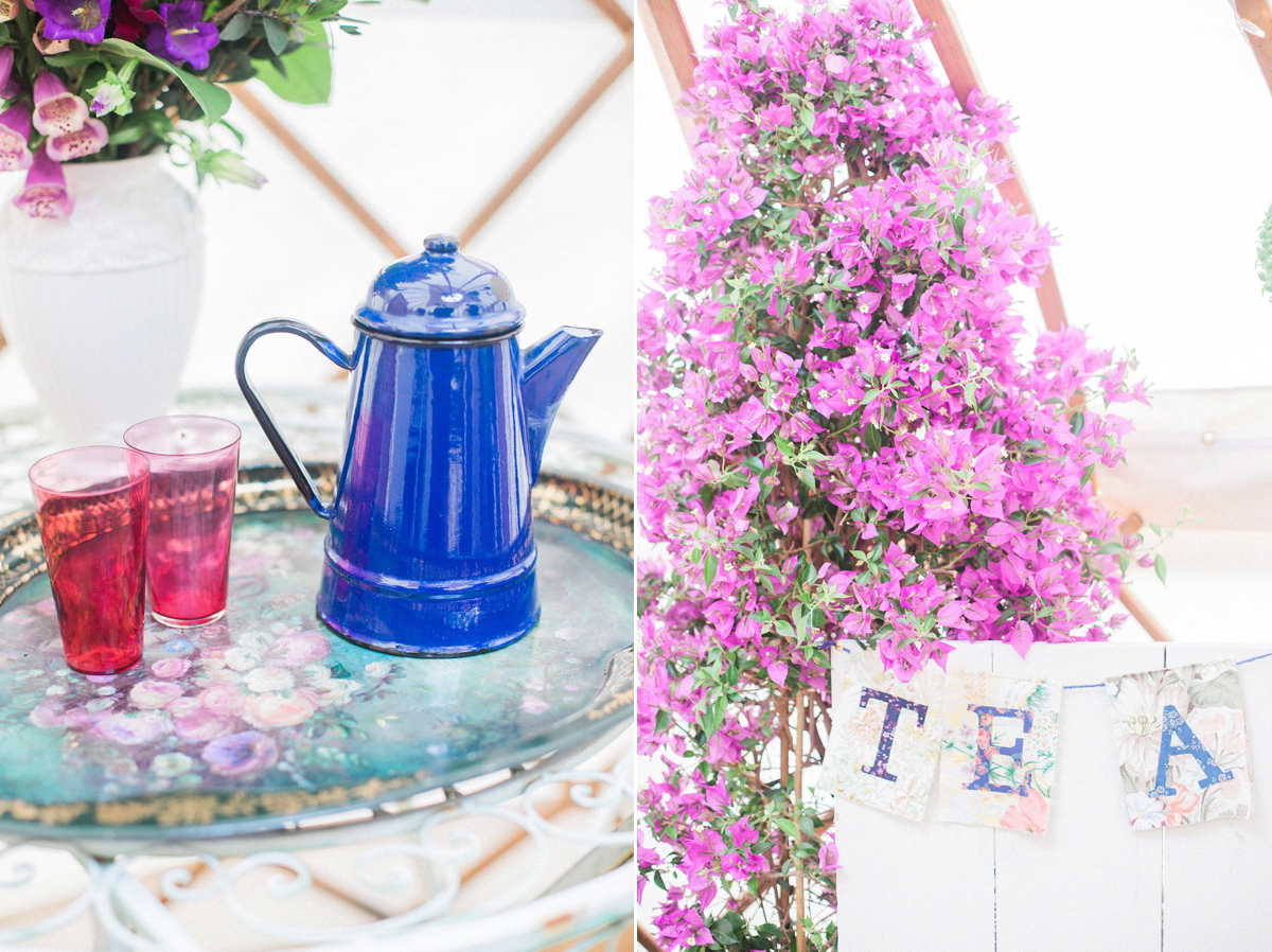 Natural Beauty - a free spirited styled shoot by Wedding Yurts, available for hire throughout the UK.