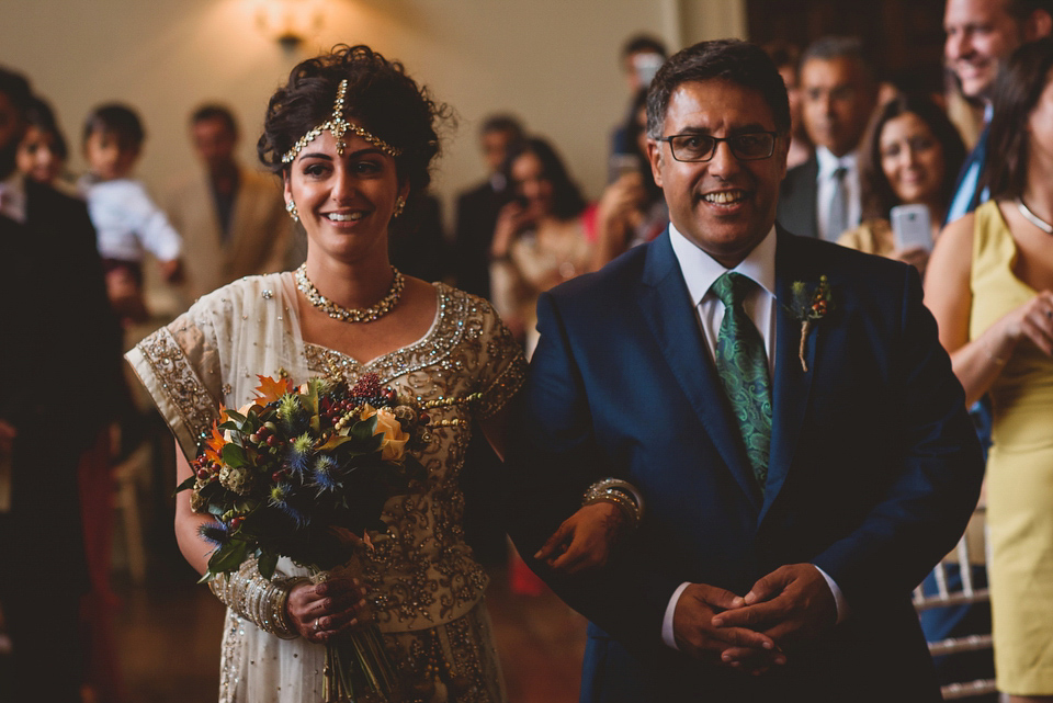 An Autumnal Anglo-Indian fusion wedding in the Cotswolds. Photography by Jackson & Co.