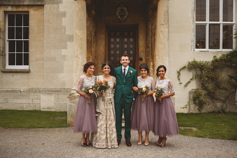 An Autumnal Anglo-Indian fusion wedding in the Cotswolds. Photography by Jackson & Co.