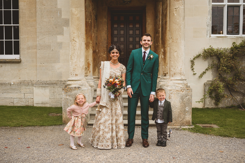 An Autumnal Anglo-Indian fusion wedding in the Cotswolds. Photography by Jackson & Co.