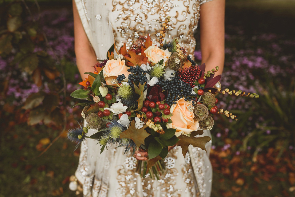 An Autumnal Anglo-Indian fusion wedding in the Cotswolds. Photography by Jackson & Co.