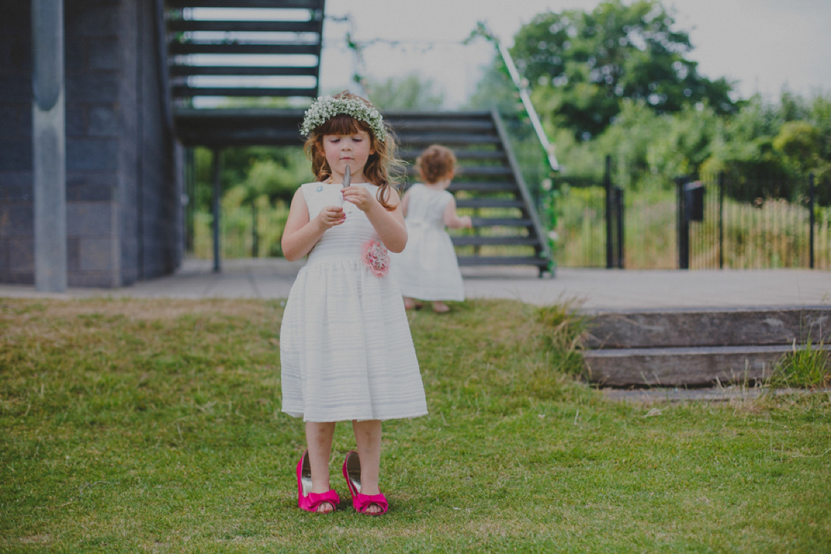 Lucy wore a Mori Lee gown for her romantic Summer wedding. Photography by Loveseen.