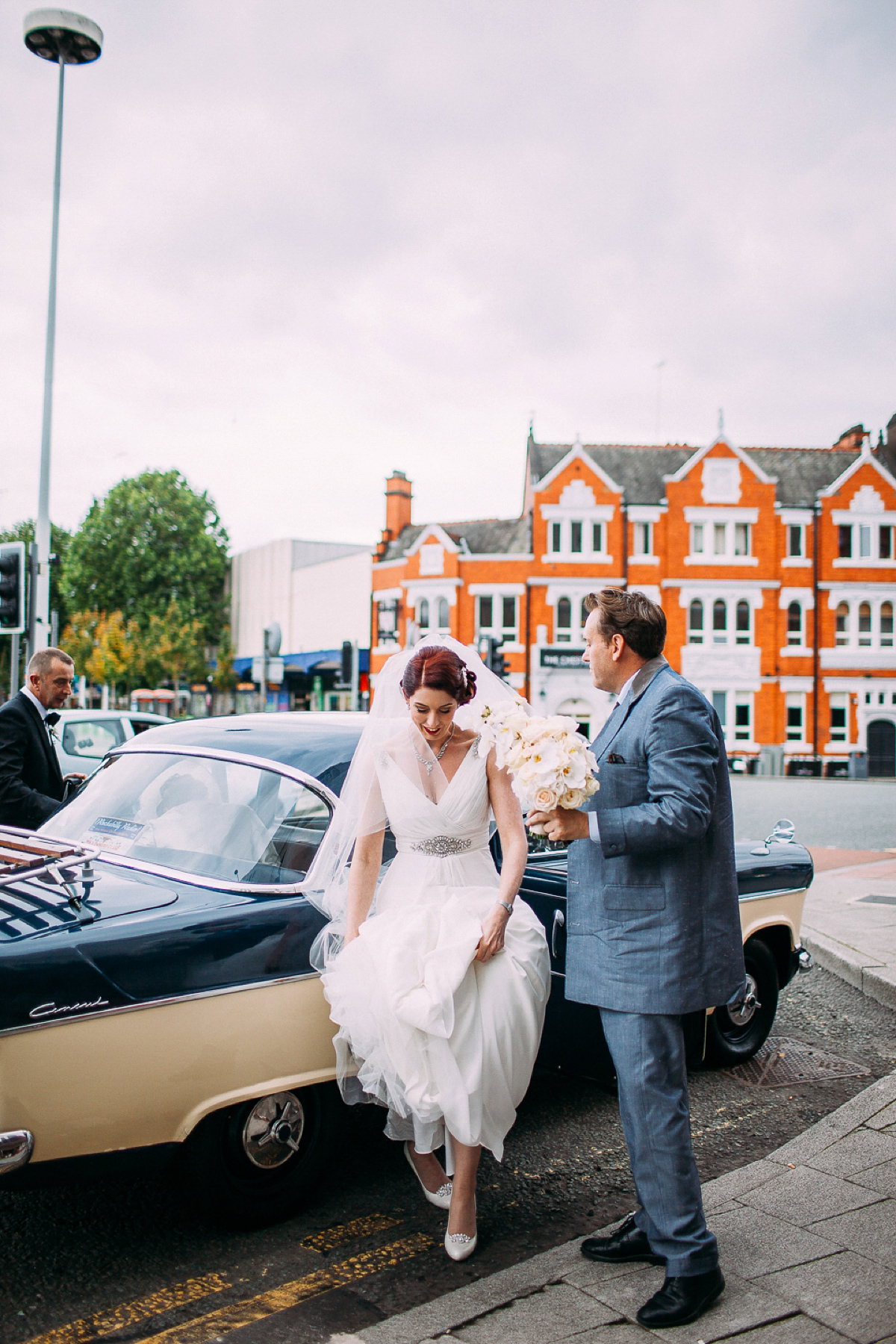 A Black tie cinema wedding. Photography by Emilie May.