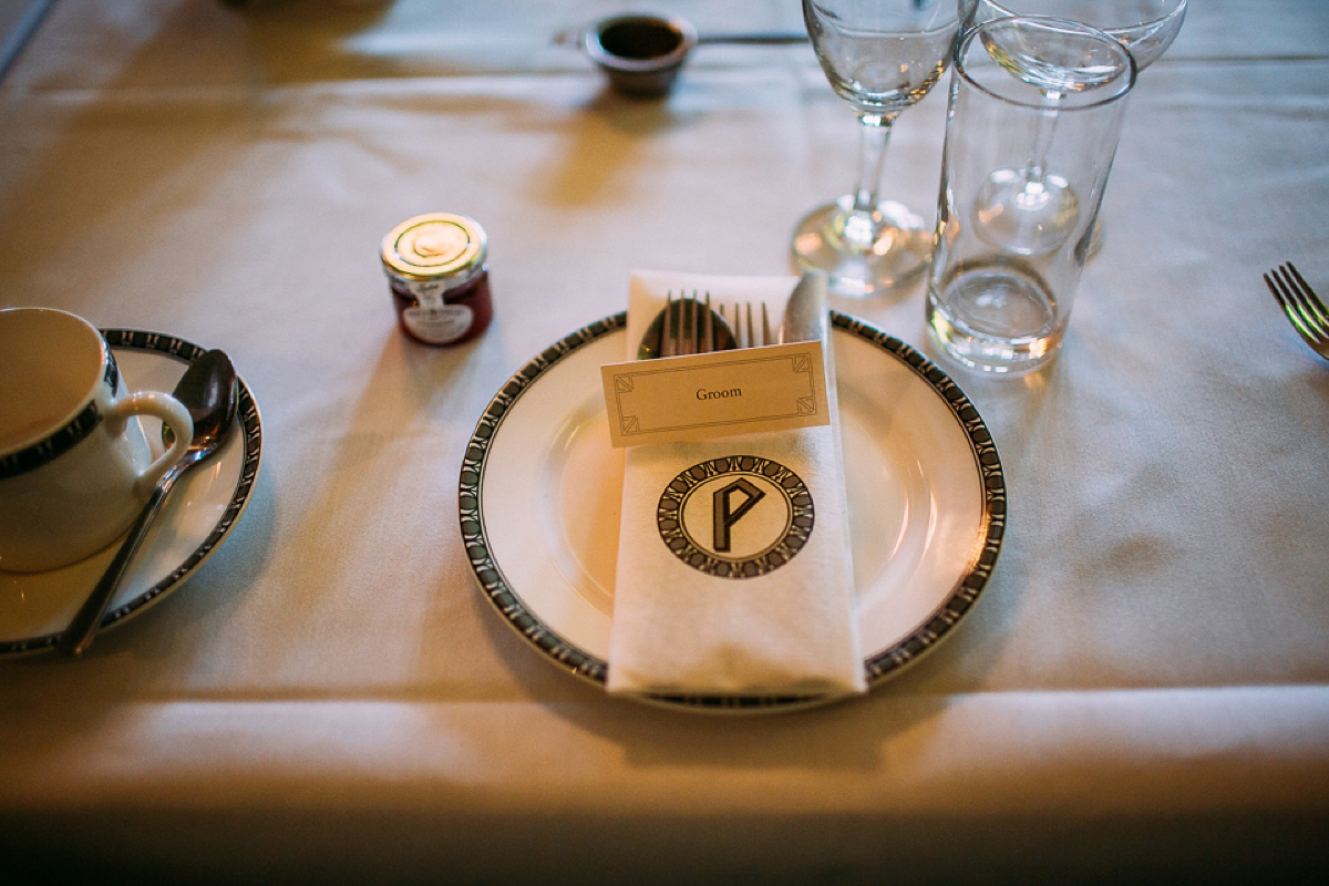 A Black tie cinema wedding. Photography by Emilie May.