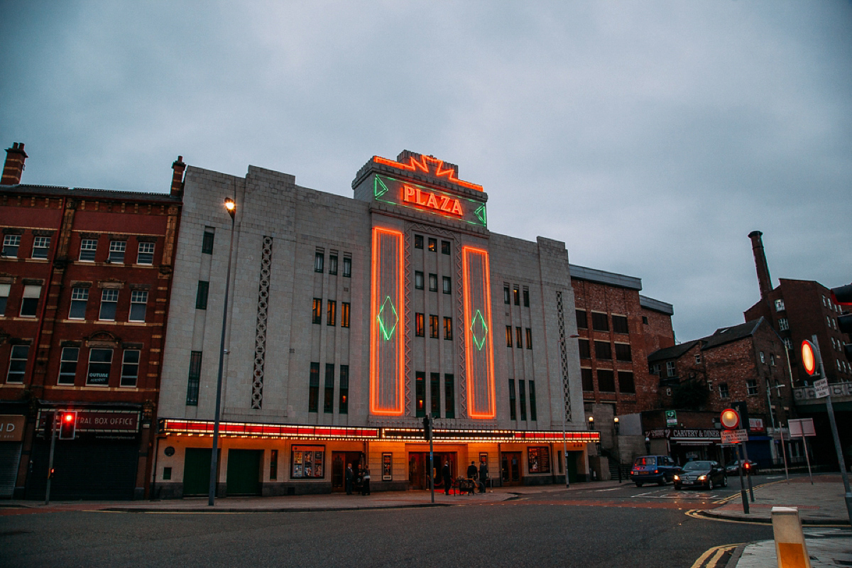 A Black tie cinema wedding. Photography by Emilie May.