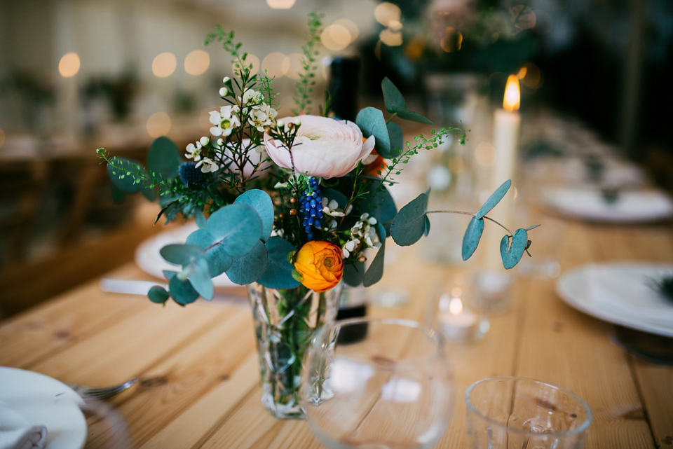 A Second Hand Dress and Lace Cape for A Relaxed and Informal Family