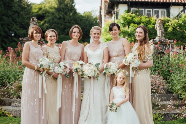 A Suzanne Neville Gown for a Relaxed and Elegant Garden Wedding