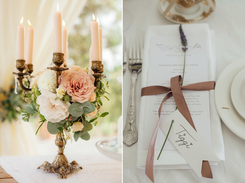 A Suzanne Neville gown for a relaxed and elegant garden wedding. Styled by Blue Fizz events. A Suzanne Neville gown for a relaxed and elegant garden wedding. Styled by Blue Fizz events.
