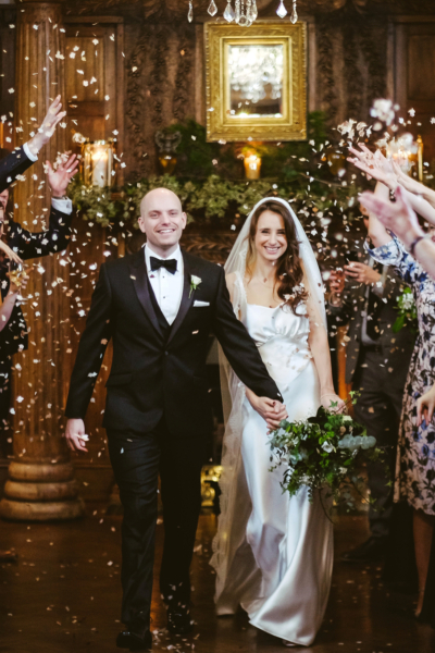 An Elegant Black Tie Winter Wedding at Ellingham Hall Northumberland