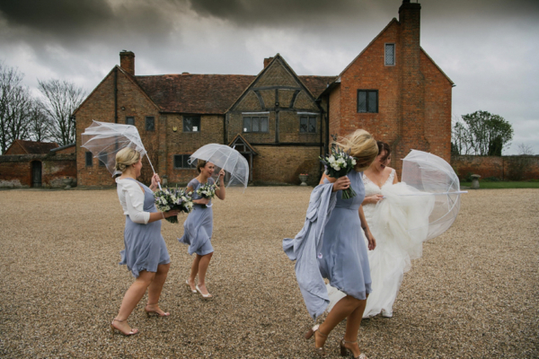 Spring Showers and Tweed for a Laid Back Country Barn Wedding