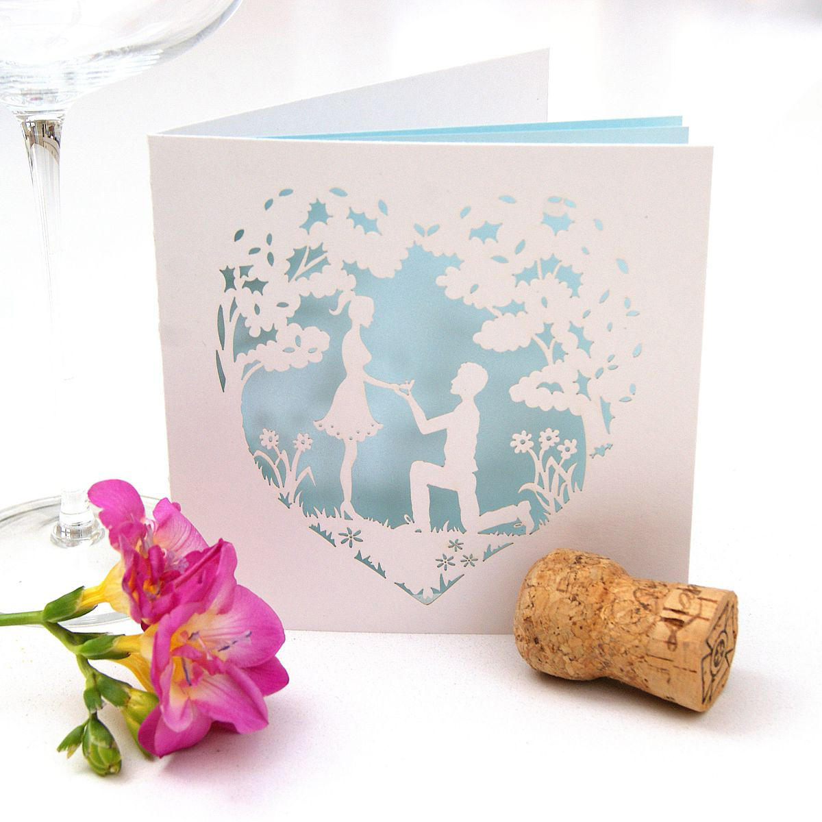 Lasercut wedding stationery by Hummingbird Card Company. Lasercut wedding stationery by Hummingbird Card Company.
