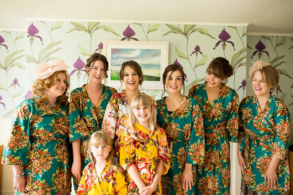 Sophie wears a Lusan Mandongus gown for her relaxed English country garden wedding. Images by Ayesha Photography.