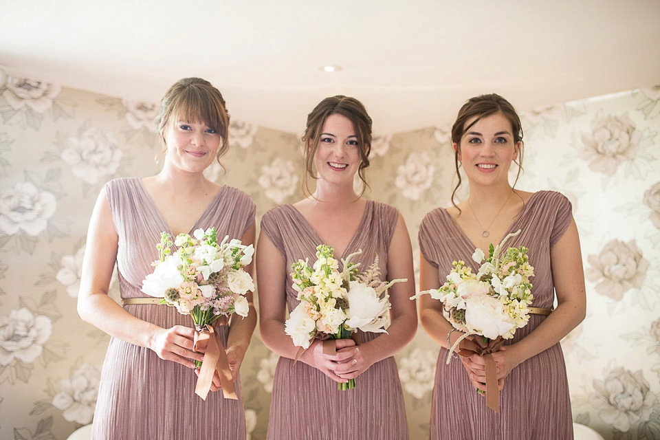 Sophie wears a Lusan Mandongus gown for her relaxed English country garden wedding. Images by Ayesha Photography.