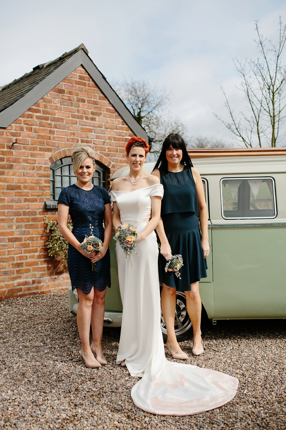 An industrial and geometric inspired wedding in Scotland. Photography by Caro Weiss.