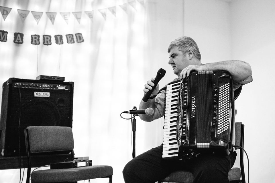 An industrial and geometric inspired wedding in Scotland. Photography by Caro Weiss.