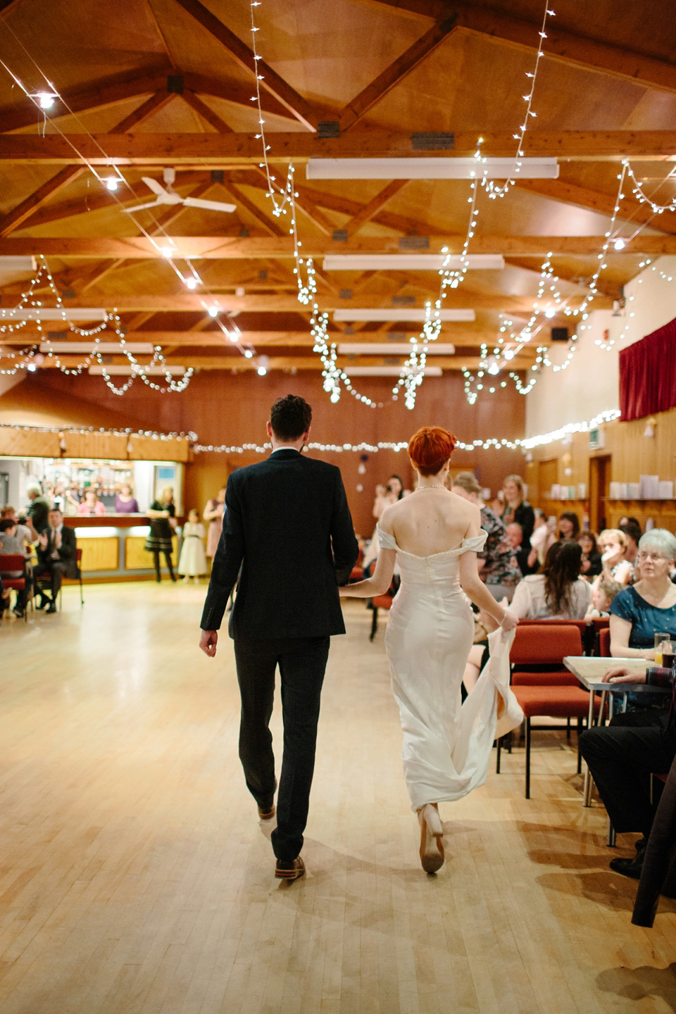 An industrial and geometric inspired wedding in Scotland. Photography by Caro Weiss.