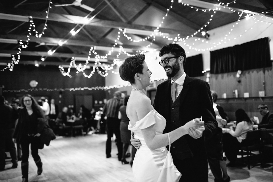 An industrial and geometric inspired wedding in Scotland. Photography by Caro Weiss.