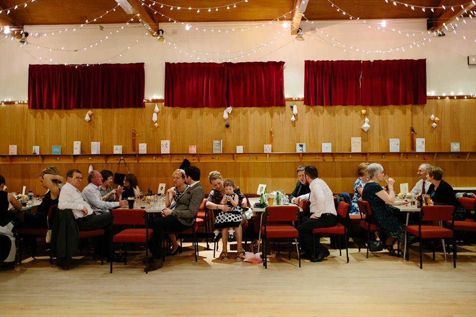 An industrial and geometric inspired wedding in Scotland. Photography by Caro Weiss.