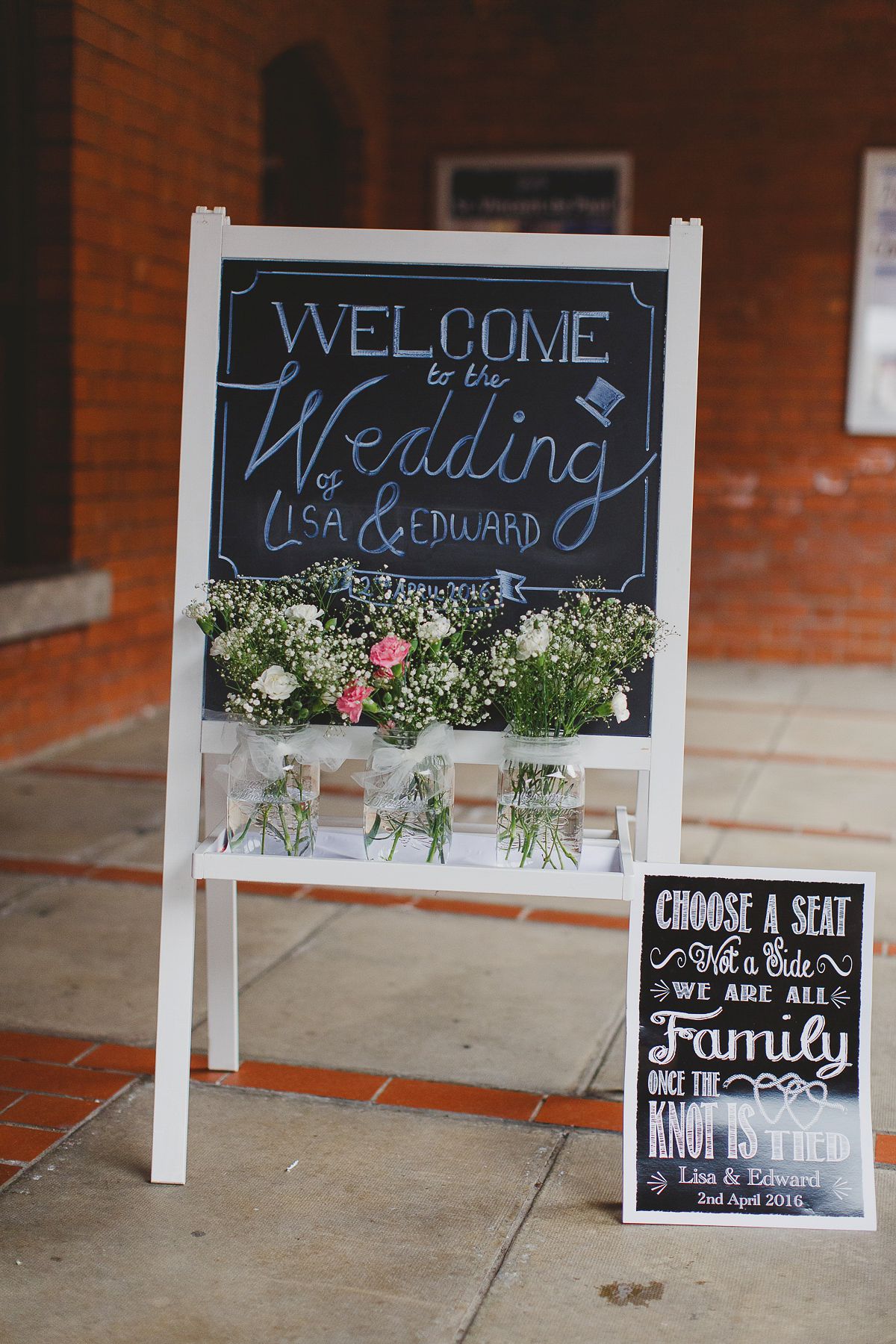 Lisa wears an Elizabeth Stuart gown for her romantic wedding in Northern Ireland. Photography by Marc Lawson.