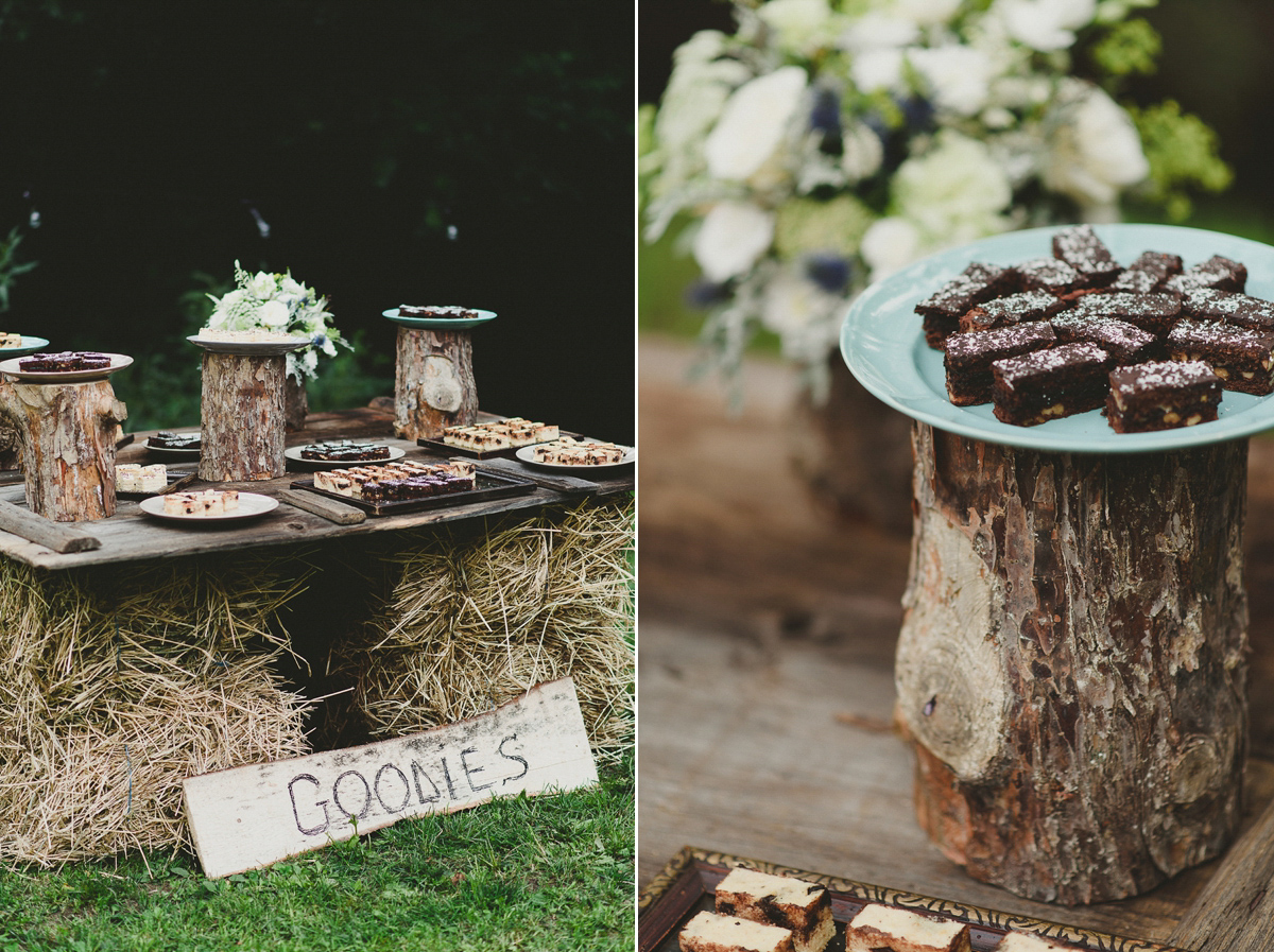 Roxana wore a Pronovias gown for her intimate summer wedding in Romania.