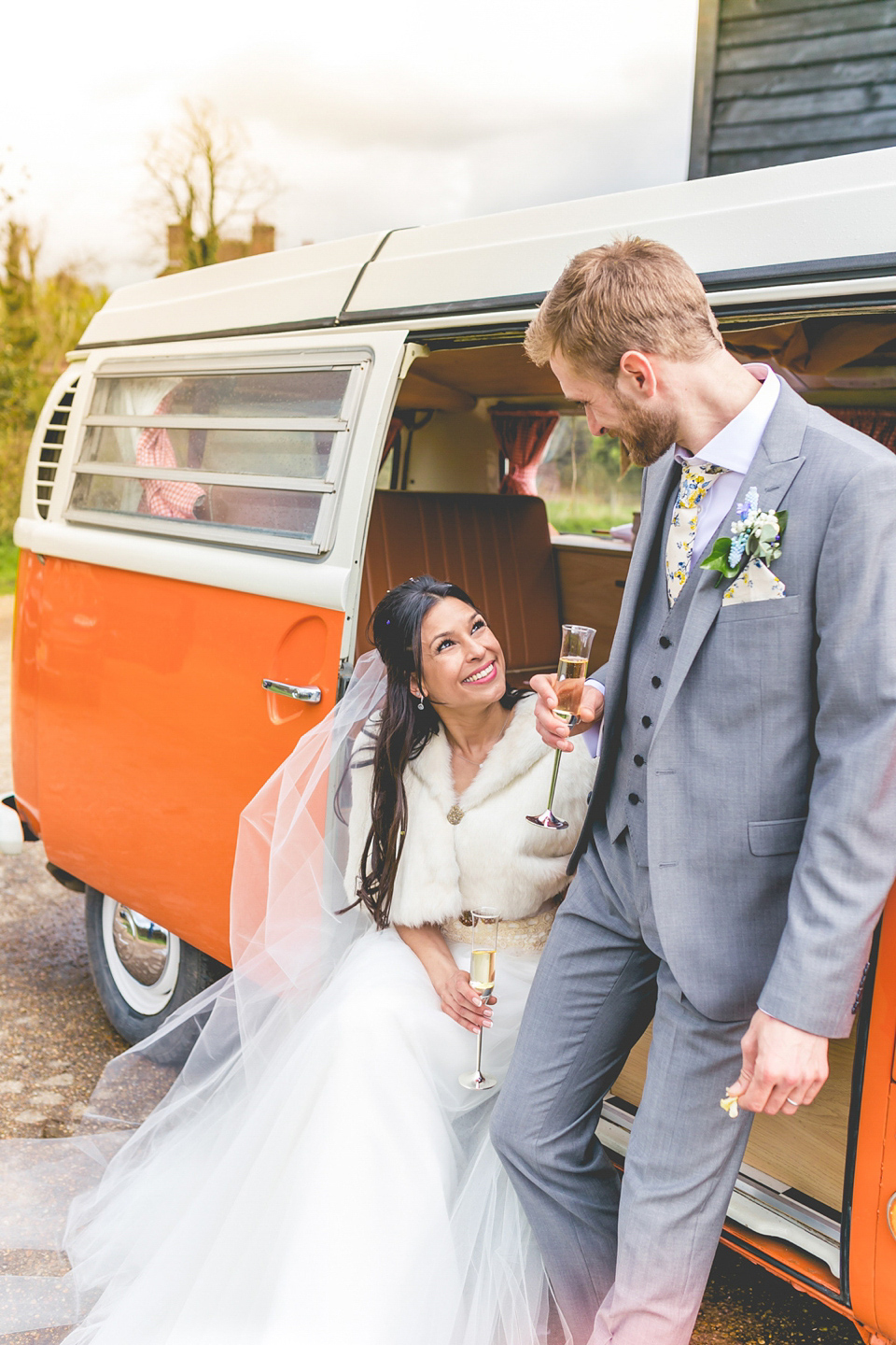 A handmade dress for a colourful and rustic, country barn wedding in the Spring. Images by ELS Photography. A handmade dress for a colourful and rustic, country barn wedding in the Spring. Images by ELS Photography.