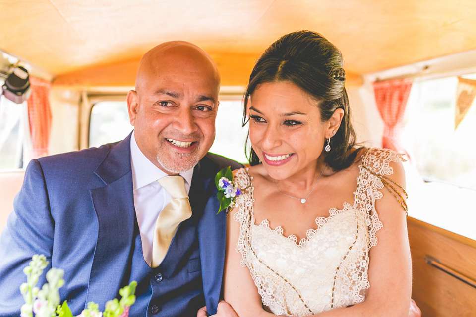 A handmade dress for a colourful and rustic, country barn wedding in the Spring. Images by ELS Photography. A handmade dress for a colourful and rustic, country barn wedding in the Spring. Images by ELS Photography.