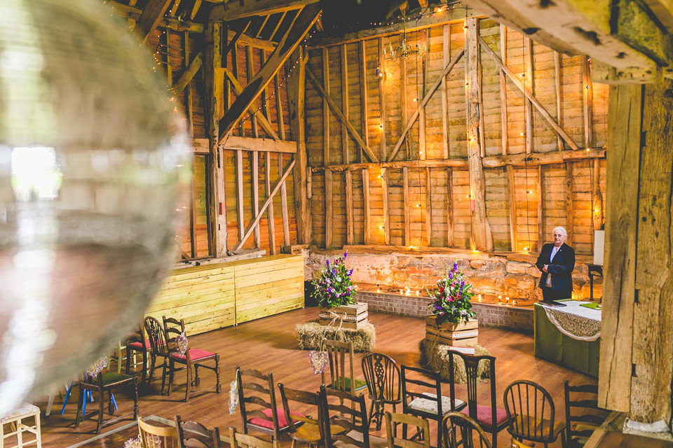 A handmade dress for a colourful and rustic, country barn wedding in the Spring. Images by ELS Photography. A handmade dress for a colourful and rustic, country barn wedding in the Spring. Images by ELS Photography.
