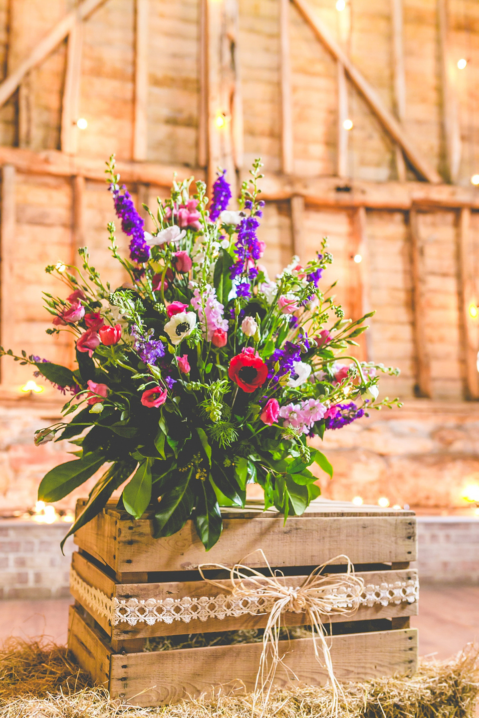 A handmade dress for a colourful and rustic, country barn wedding in the Spring. Images by ELS Photography. A handmade dress for a colourful and rustic, country barn wedding in the Spring. Images by ELS Photography.