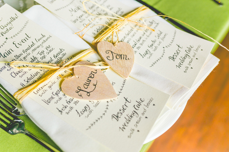 A handmade dress for a colourful and rustic, country barn wedding in the Spring. Images by ELS Photography. A handmade dress for a colourful and rustic, country barn wedding in the Spring. Images by ELS Photography.