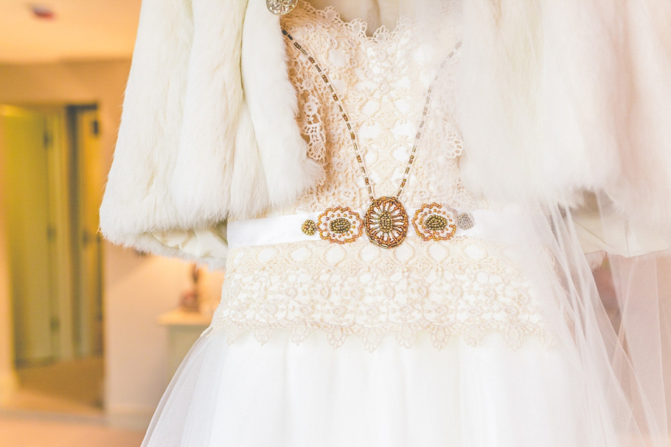 A handmade dress for a colourful and rustic, country barn wedding in the Spring. Images by ELS Photography. A handmade dress for a colourful and rustic, country barn wedding in the Spring. Images by ELS Photography.