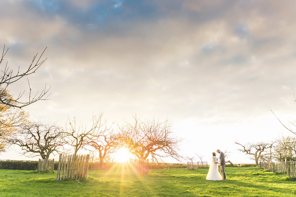 A handmade dress for a colourful and rustic, country barn wedding in the Spring. Images by ELS Photography. A handmade dress for a colourful and rustic, country barn wedding in the Spring. Images by ELS Photography.