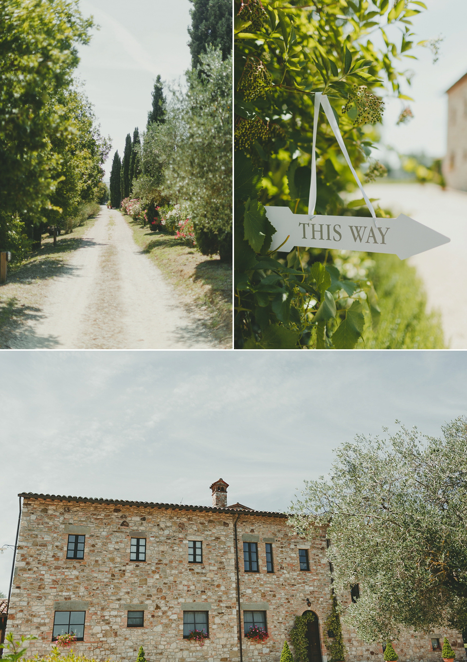 An elegant wedding in the Italian countryside. Images by Monika Photo Art.