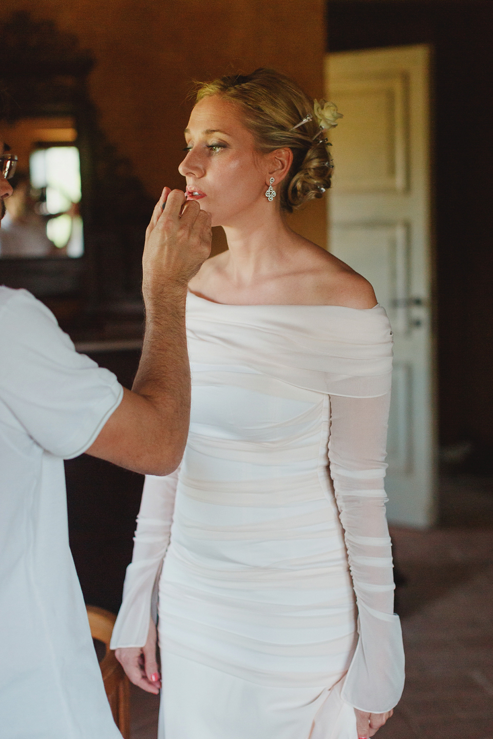 An elegant wedding in the Italian countryside. Images by Monika Photo Art.