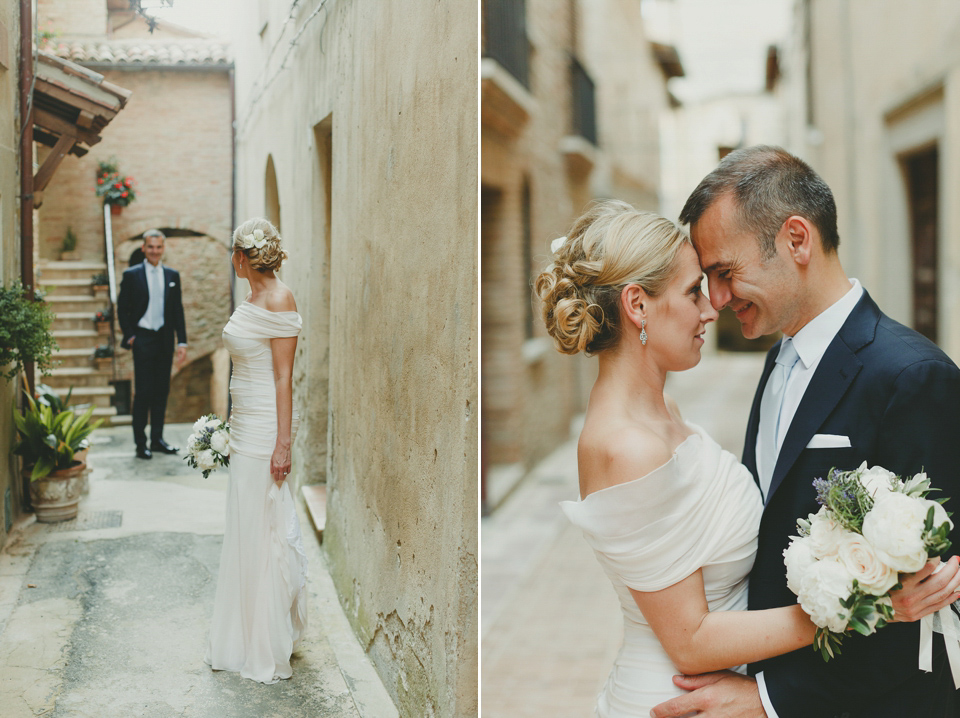 An elegant wedding in the Italian countryside. Images by Monika Photo Art.