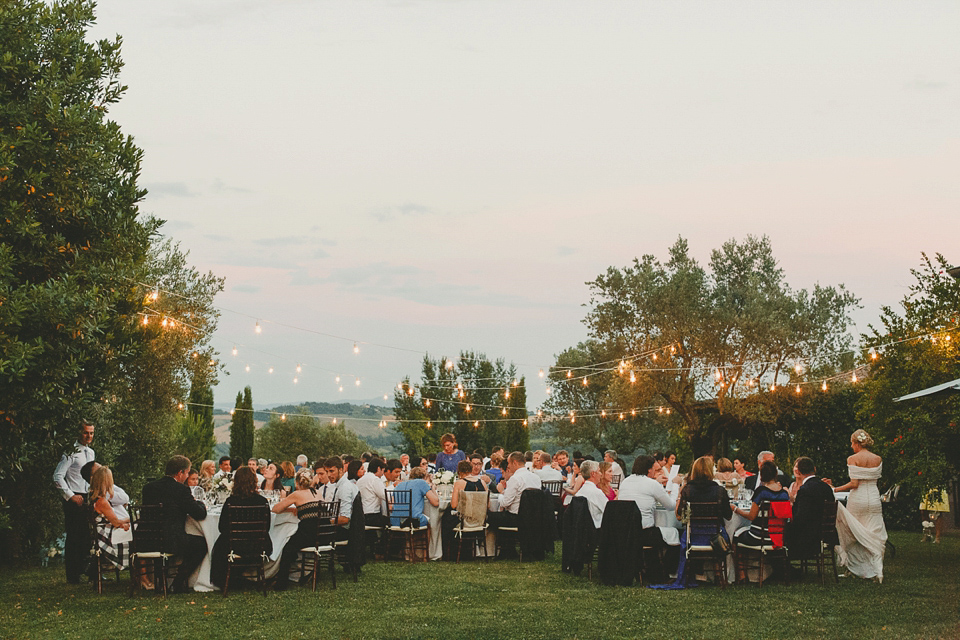 An elegant wedding in the Italian countryside. Images by Monika Photo Art.