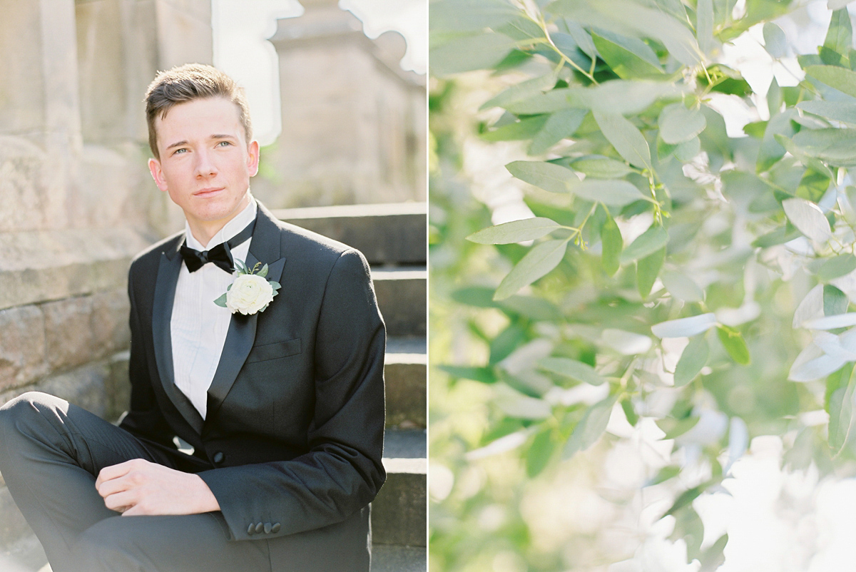 English elegance at Dunsley Hall country house hotel wedding venue in Whitby, North Yorkshire. Photography by Georgina Harrison.