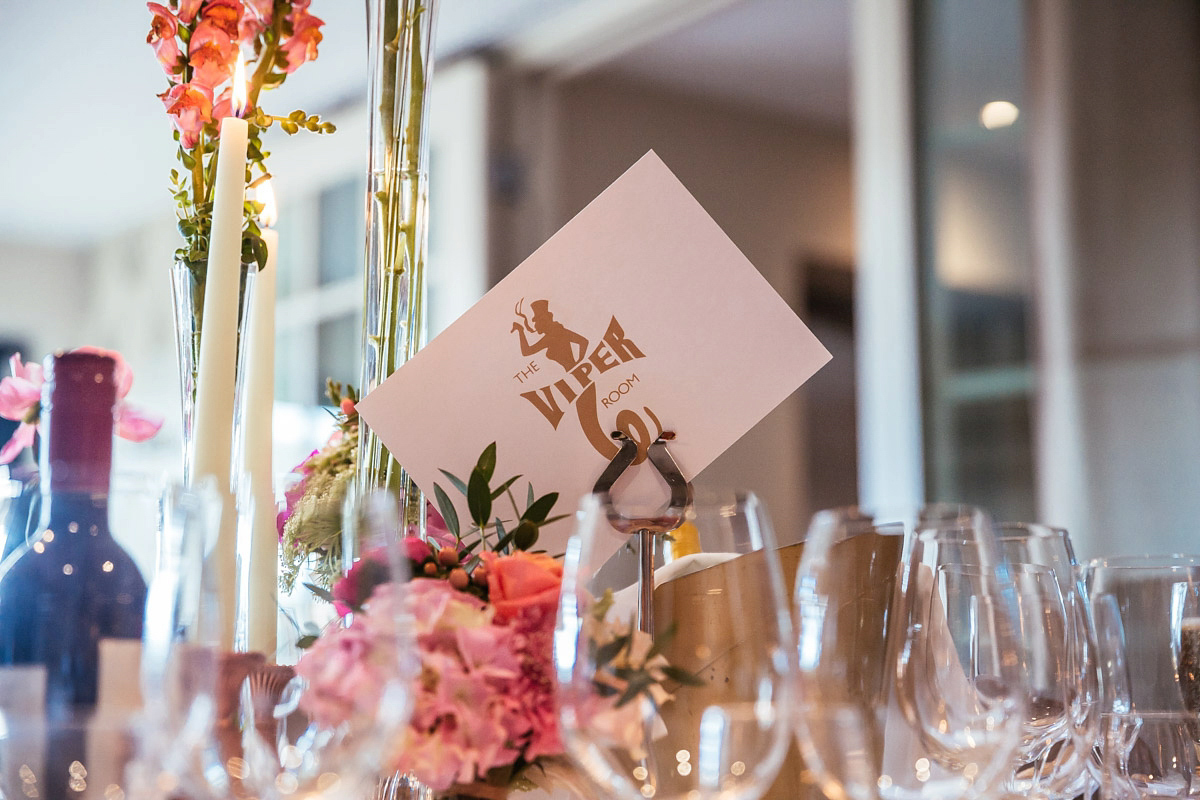 Daisy wears a Jenny Packham gown for her modern, stylish and colourful Manchester city wedding. Photography by Cassandra Lane.