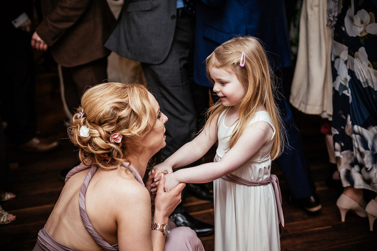 Daisy wears a Jenny Packham gown for her modern, stylish and colourful Manchester city wedding. Photography by Cassandra Lane.