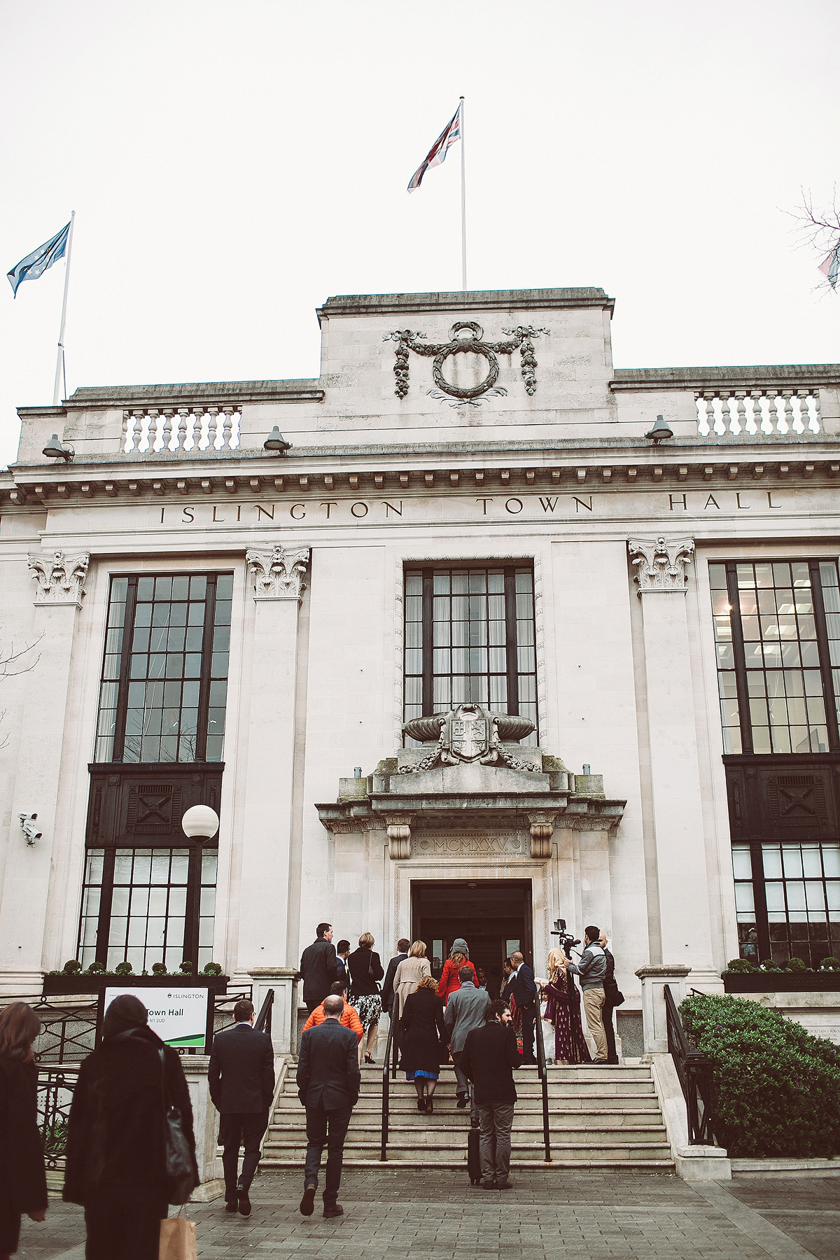 Nicky wore a Justin Alexander gown for her relaxed and stylish winter wedding in East London. Photography by Lemonade Pictures. Nicky wore a Justin Alexander gown for her relaxed and stylish winter wedding in East London. Photography by Lemonade Pictures.