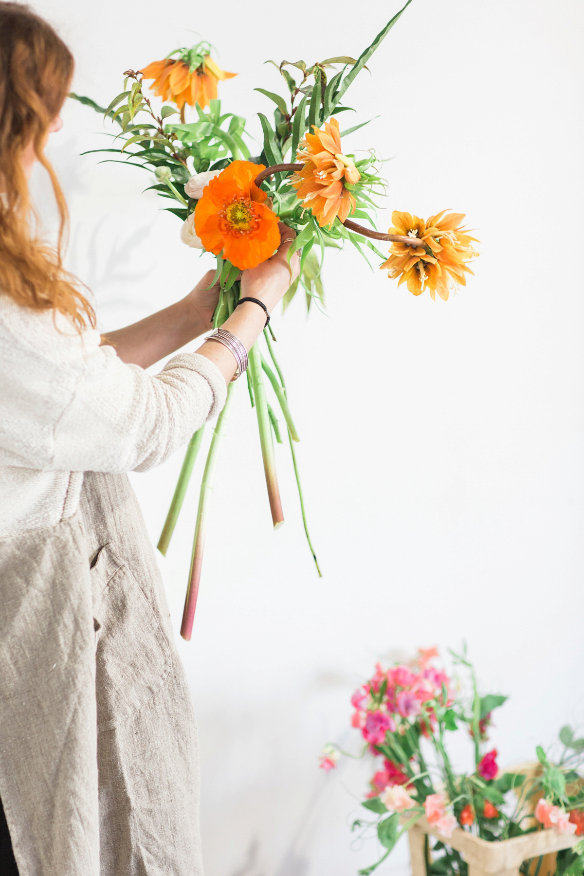 How to design your own wedding bouquet - advice from Georgia of Westwood Design. Images by Sarah Hannam Photography.