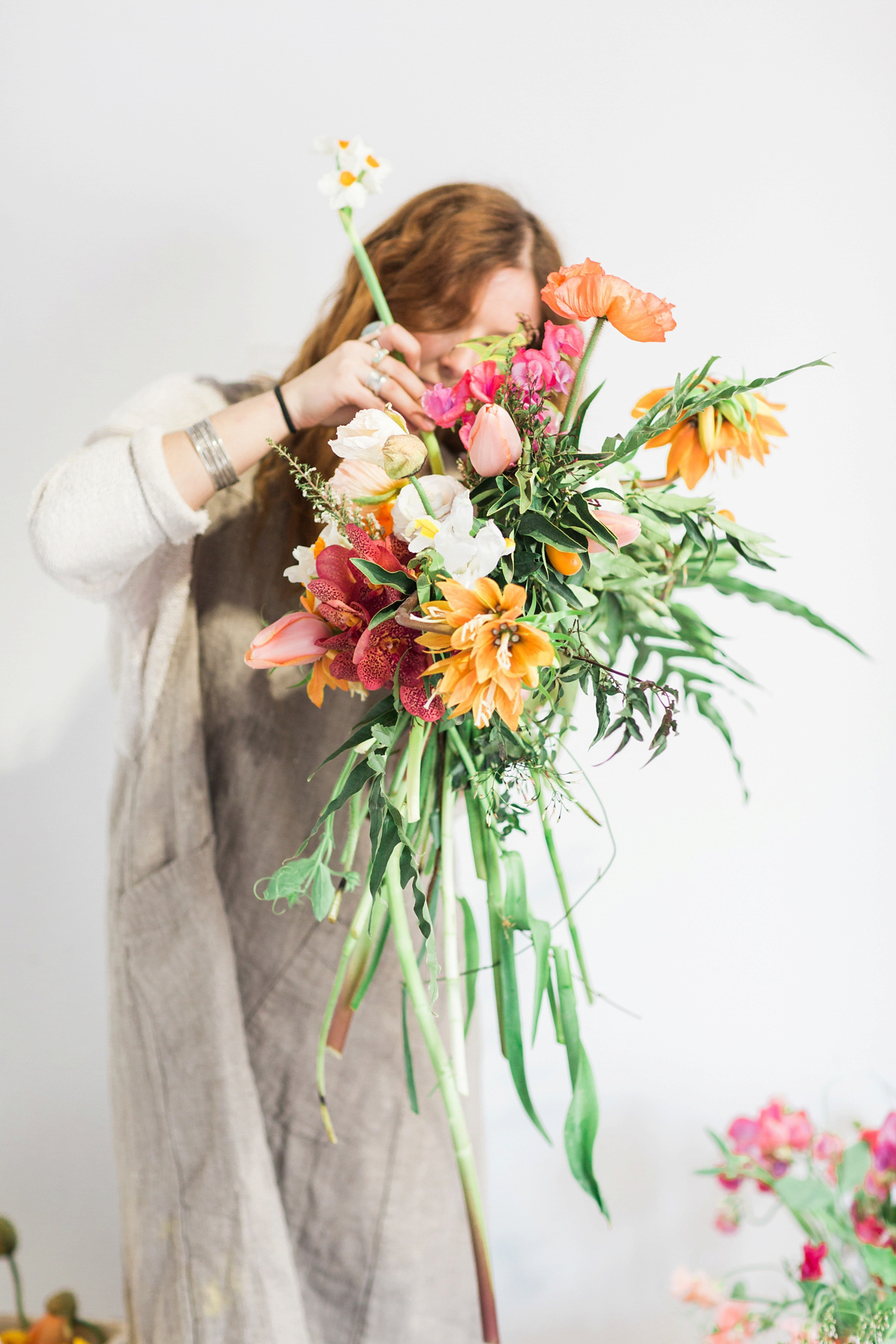 How to design your own wedding bouquet - advice from Georgia of Westwood Design. Images by Sarah Hannam Photography.