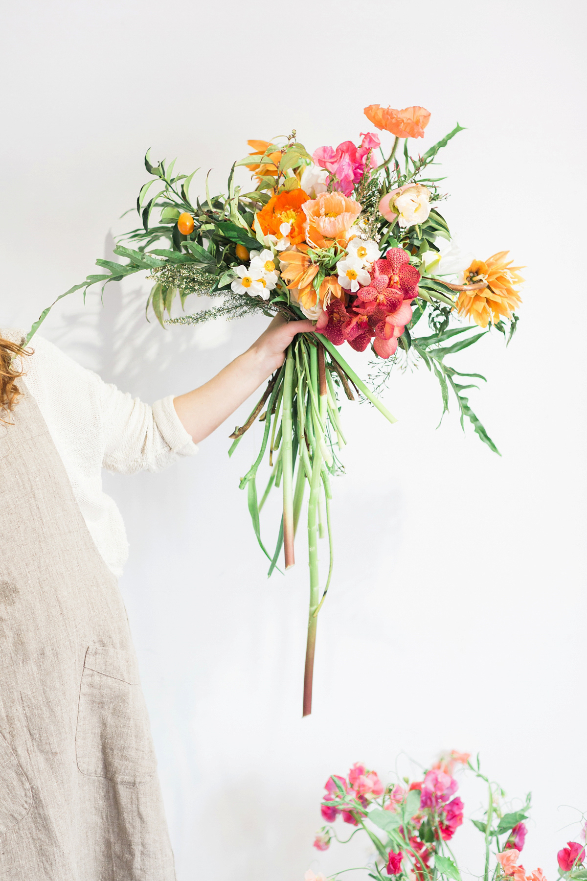 How to design your own wedding bouquet - advice from Georgia of Westwood Design. Images by Sarah Hannam Photography.