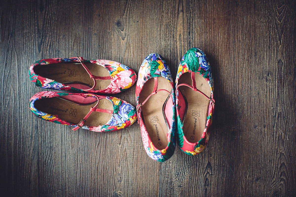 A bridal boutique owner's colourful, whimsical, bluebell filled woodland wedding. Photography by Olegs Samsonovs.