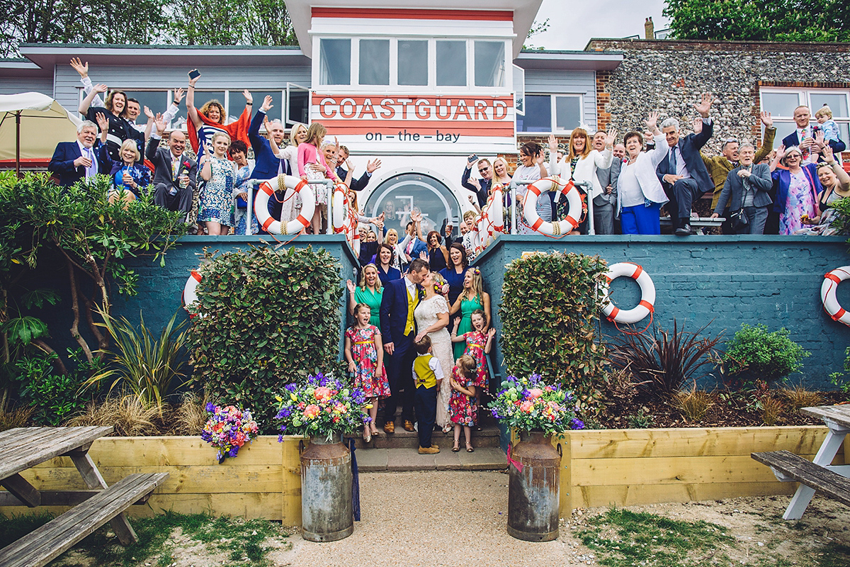 A bridal boutique owner's colourful, whimsical, bluebell filled woodland wedding. Photography by Olegs Samsonovs.