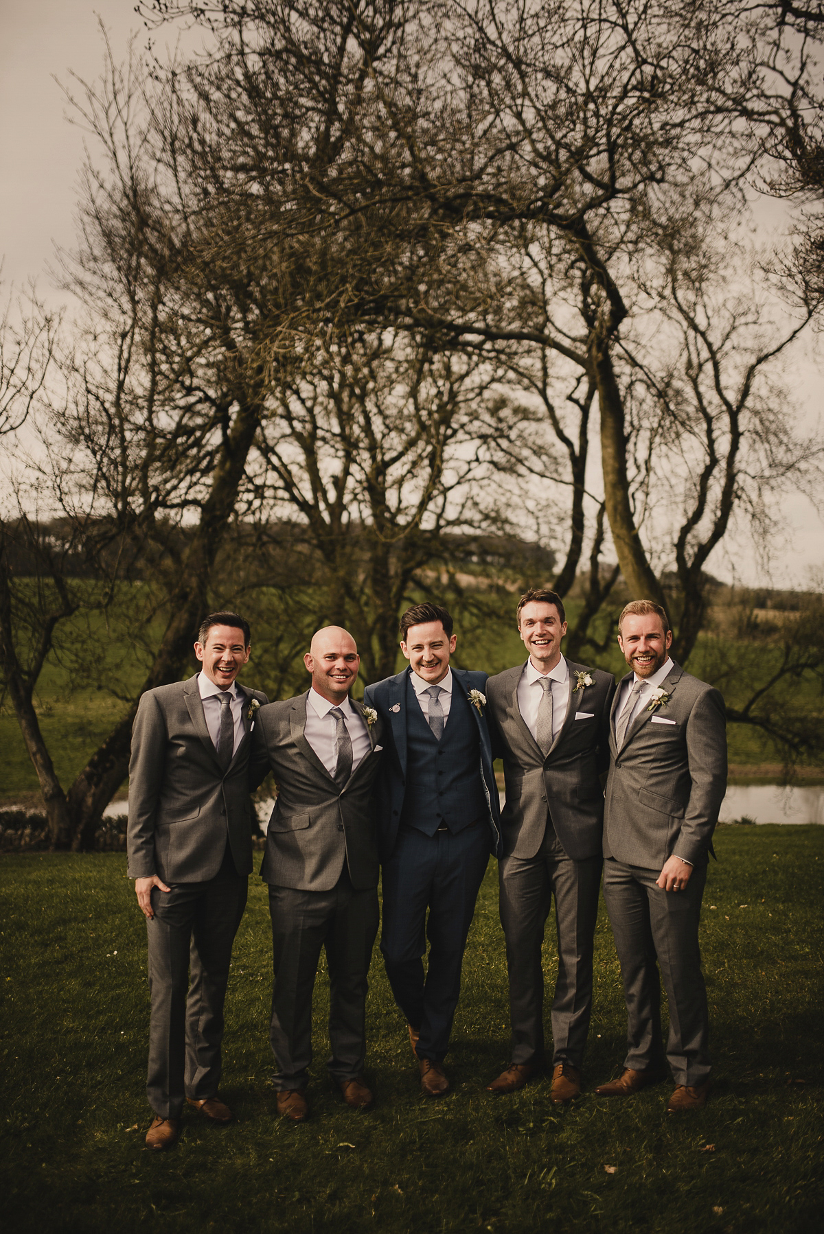 Bride Leona wears an Anna Campbell gown for her bohemian inspired wedding in Ireland. Photography by Tomasz Kornas.