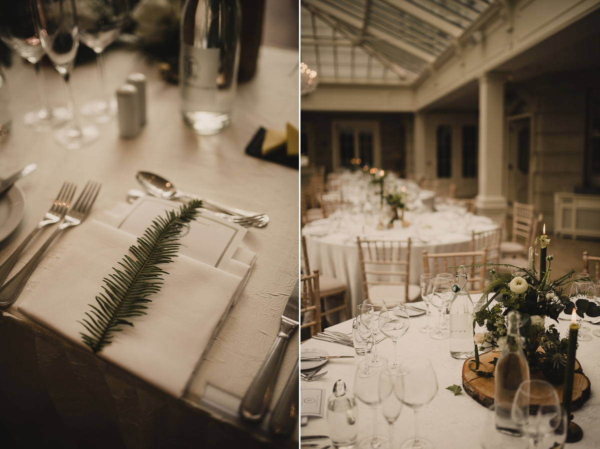 Bride Leona wears an Anna Campbell gown for her bohemian inspired wedding in Ireland. Photography by Tomasz Kornas.