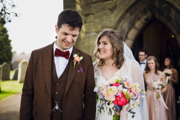A Naomi Neoh Gown for a Rustic, Retro Elegance Inspired Wedding