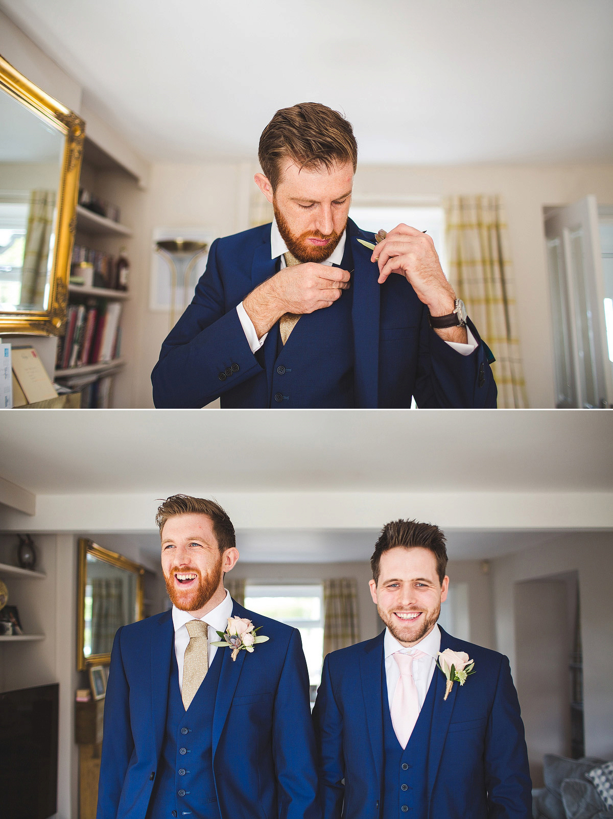 Jenny Packham and wildflower elegance for a Peak District Wedding in pastel shades. Images by S6 Photography.