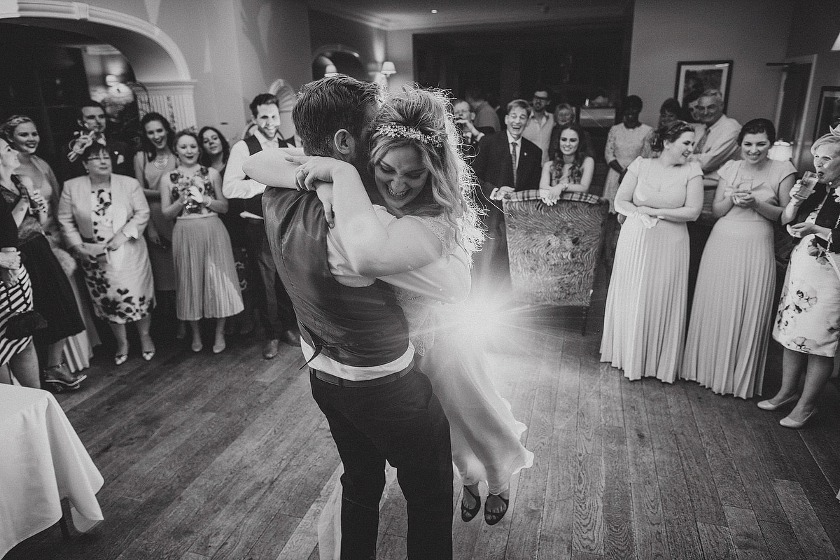 Jenny Packham and wildflower elegance for a Peak District Wedding in pastel shades. Images by S6 Photography.